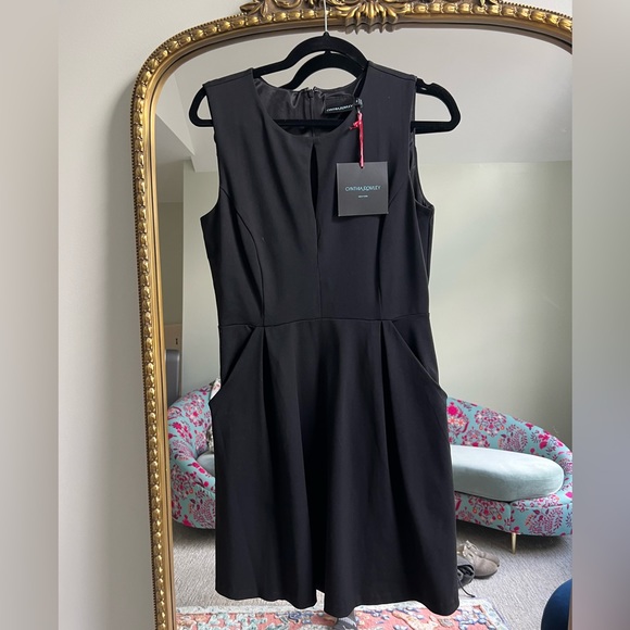 Cynthia Rowley Black Dress - Picture 1 of 5